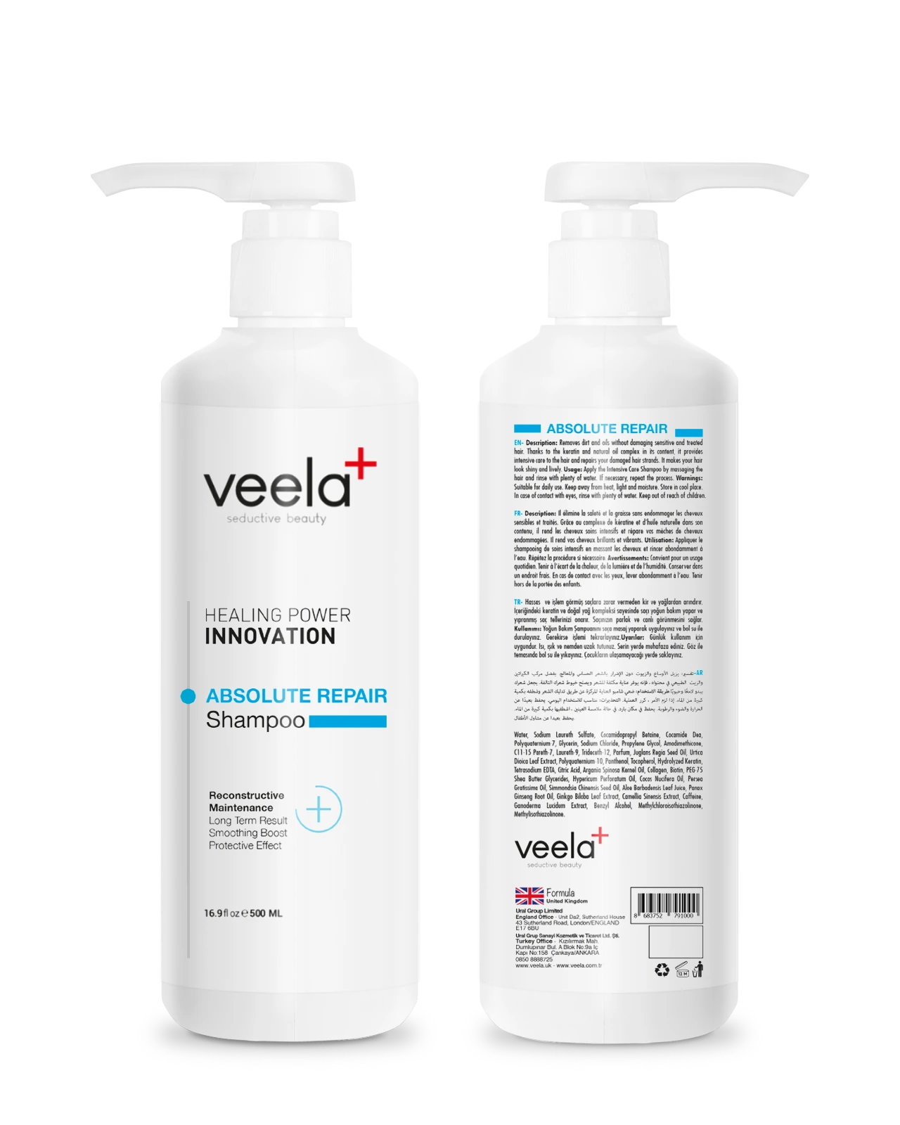 İşlem Görmüş Saçlar İçin - Onarıcı Bakım Şampuanı Absolute Repair Shampoo