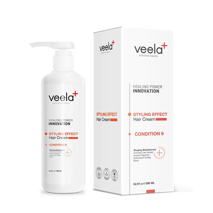 Zor Şekillenen Saçlar İçin - Durulanmayan Şekillendirici Bakım Kremi - Styling Effect Condition 9 Hair Cream