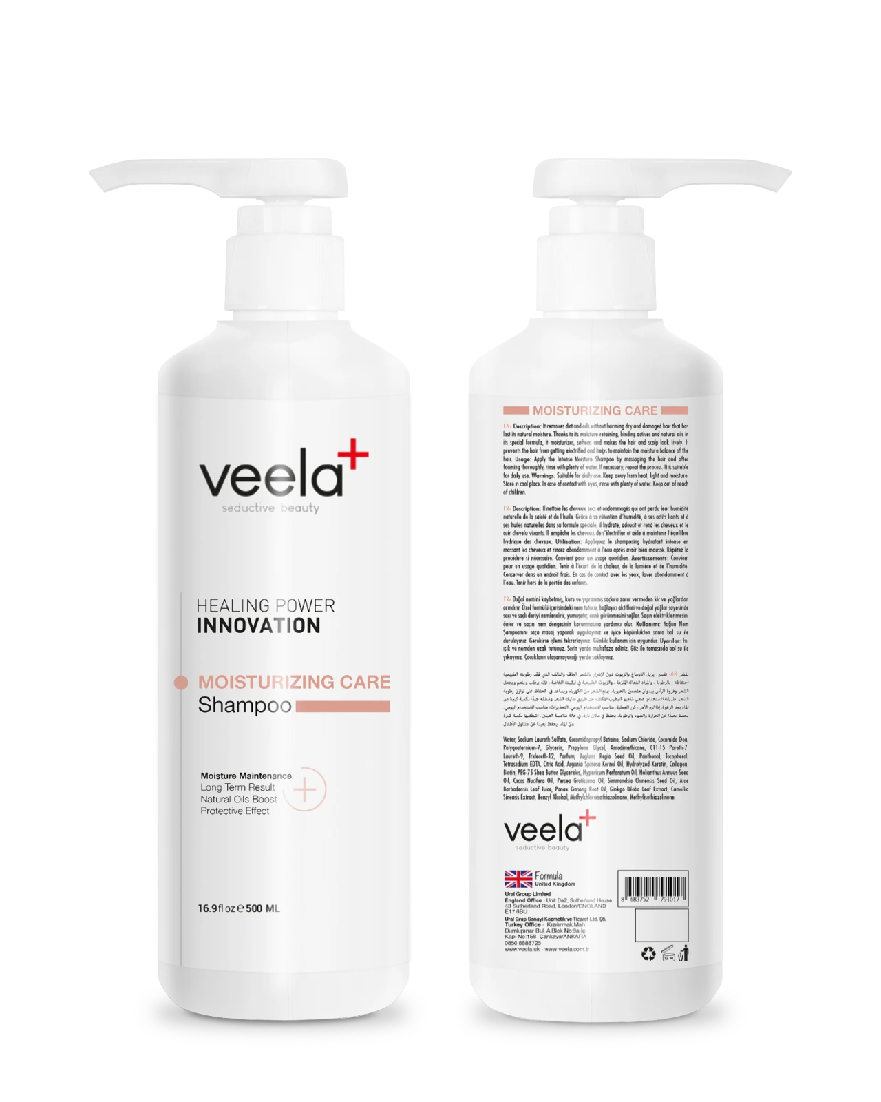 Kuru Saçlar İçin - Canlandırıcı Yoğun Nem Bakım Şampuanı Moisturizing Care Shampoo