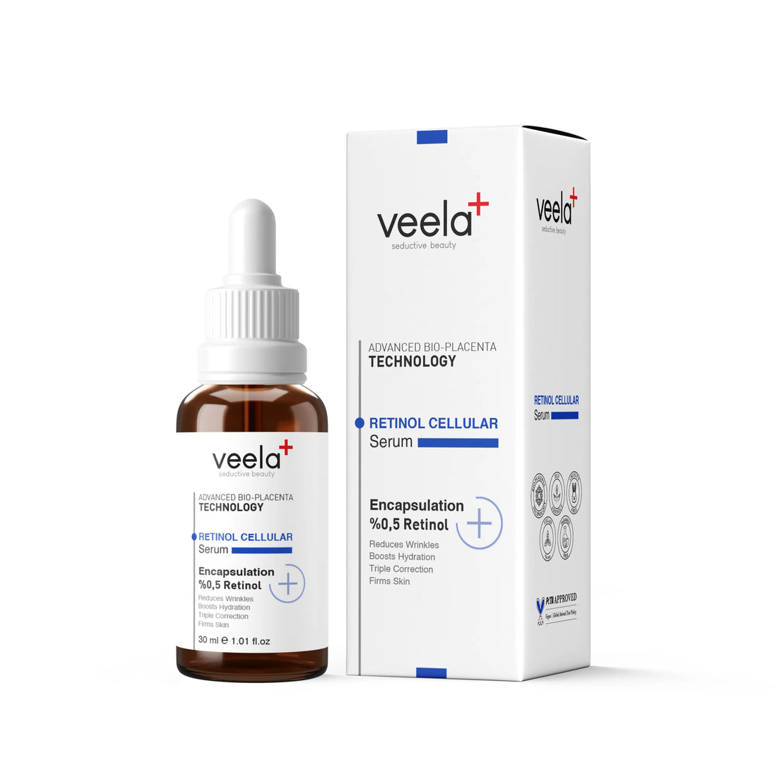 Yaşlanma Karşıtı ve Kırışıklık Giderici, Onarıcı Retinol Cellular Serum
