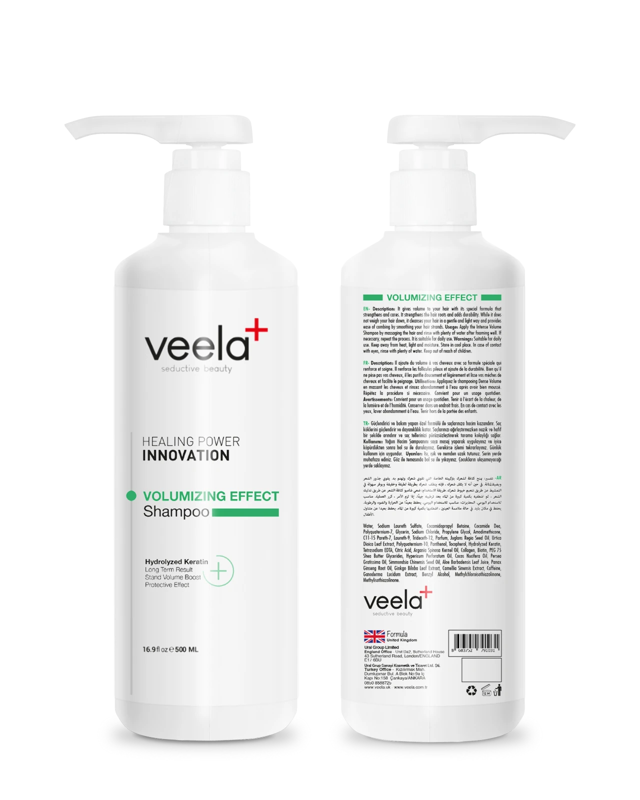 İnce Telli Saçlar İçin Hacim Kazandıran Yoğun Bakım Şampuanı - Volumizing Effect Shampoo